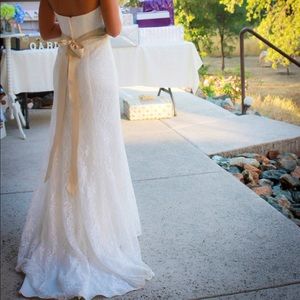 Strapless Wedding Dress